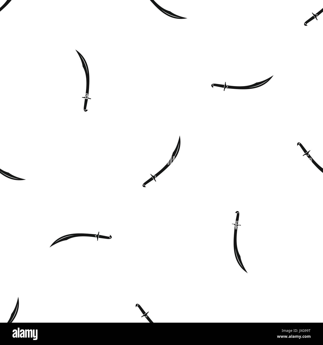 Cutlass Pattern Cutlass pattern seamless black Stock Vector Image & Art - Alamy