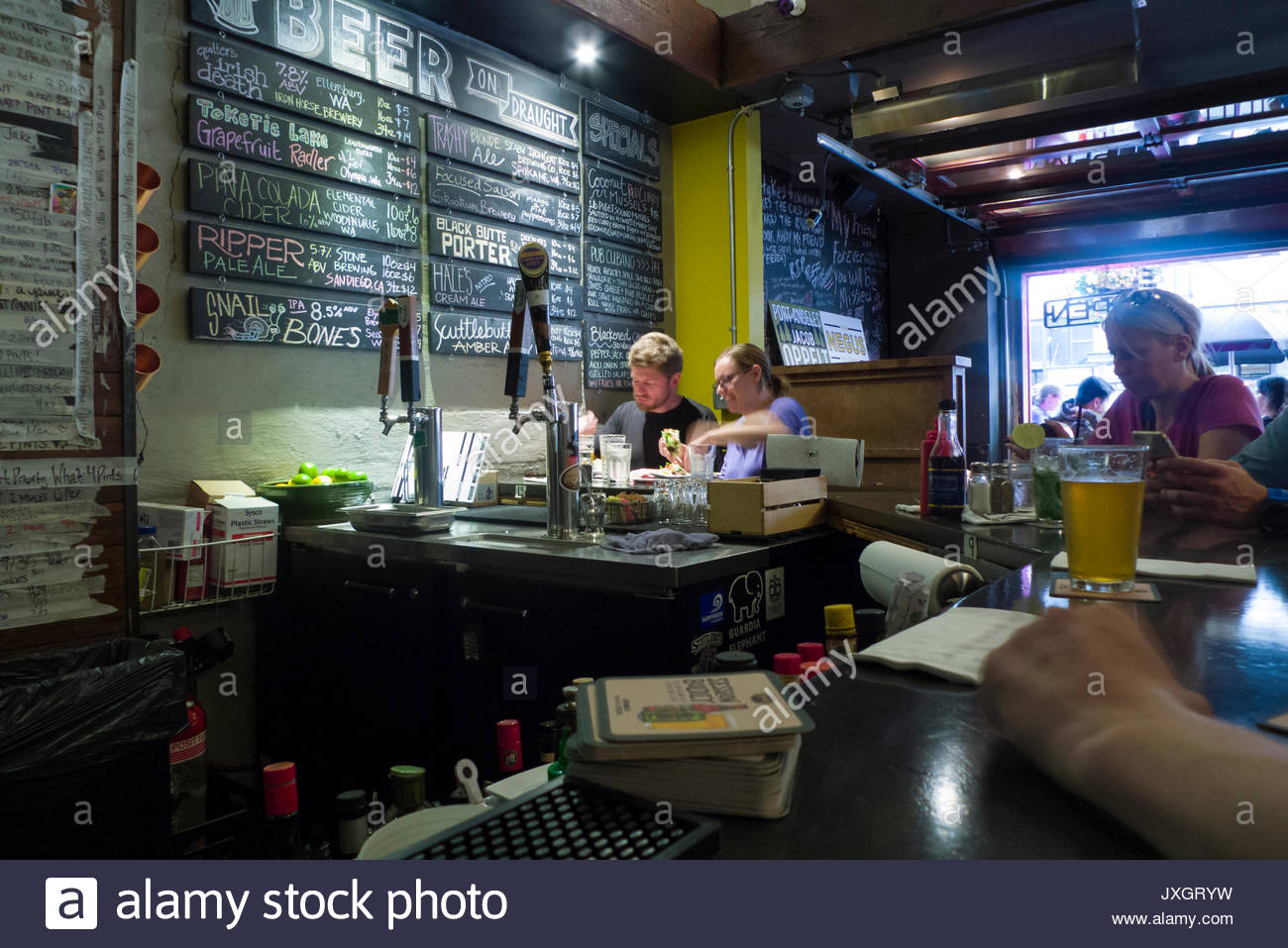 Next Door Gastropub Stock Photos Next Door Gastropub Stock