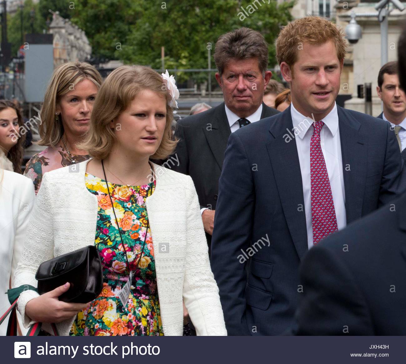 Prince Harry and Celia McCorquodale. HRH Prince Harry attends the Stock