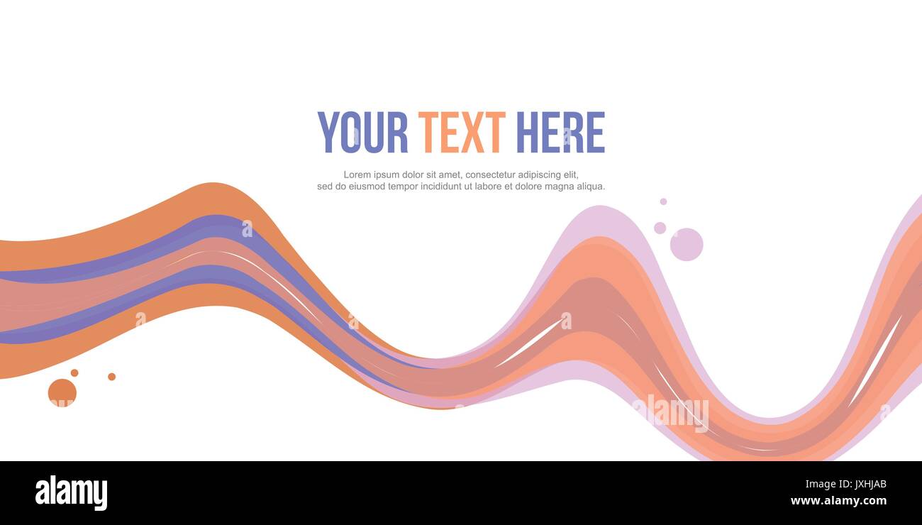 Abstract background header wave style design collection Stock Vector ...