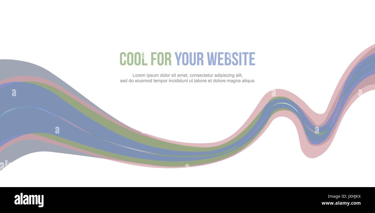 Website header banner abstract background Stock Vector Image & Art - Alamy