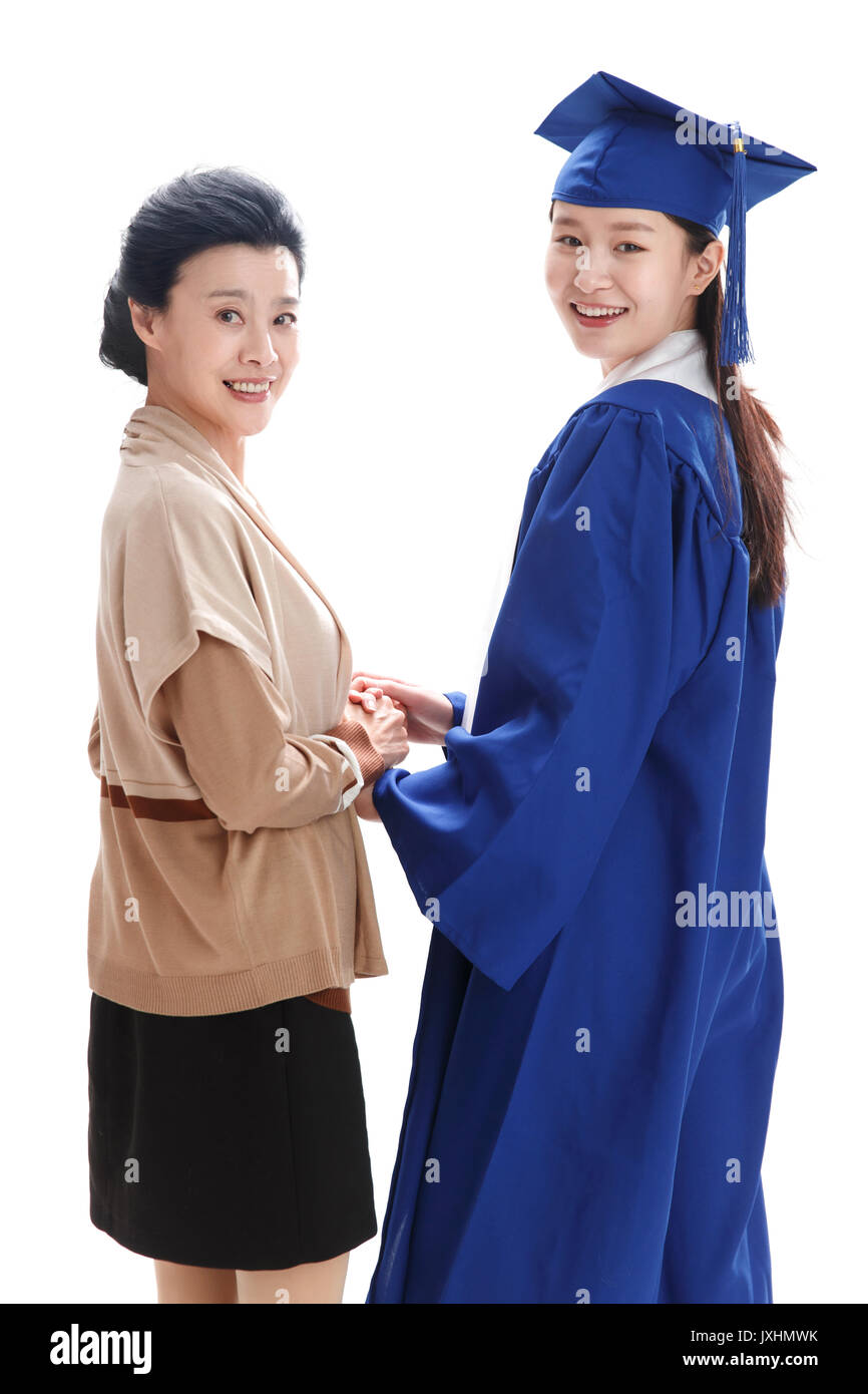 Vertical over shoulder shot senior hi-res stock photography and images ...