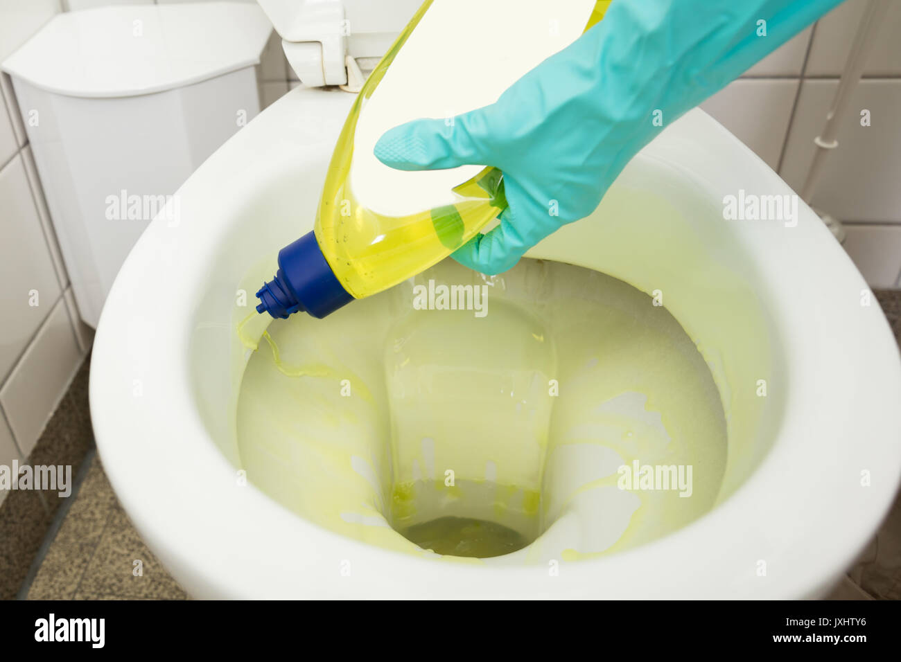 Toilet cleaner person hires stock photography and images Alamy