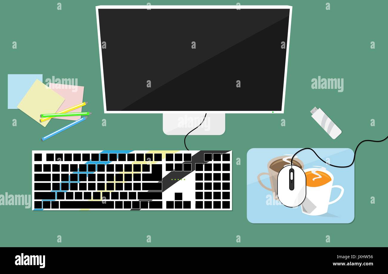 Workplace Stock Vector