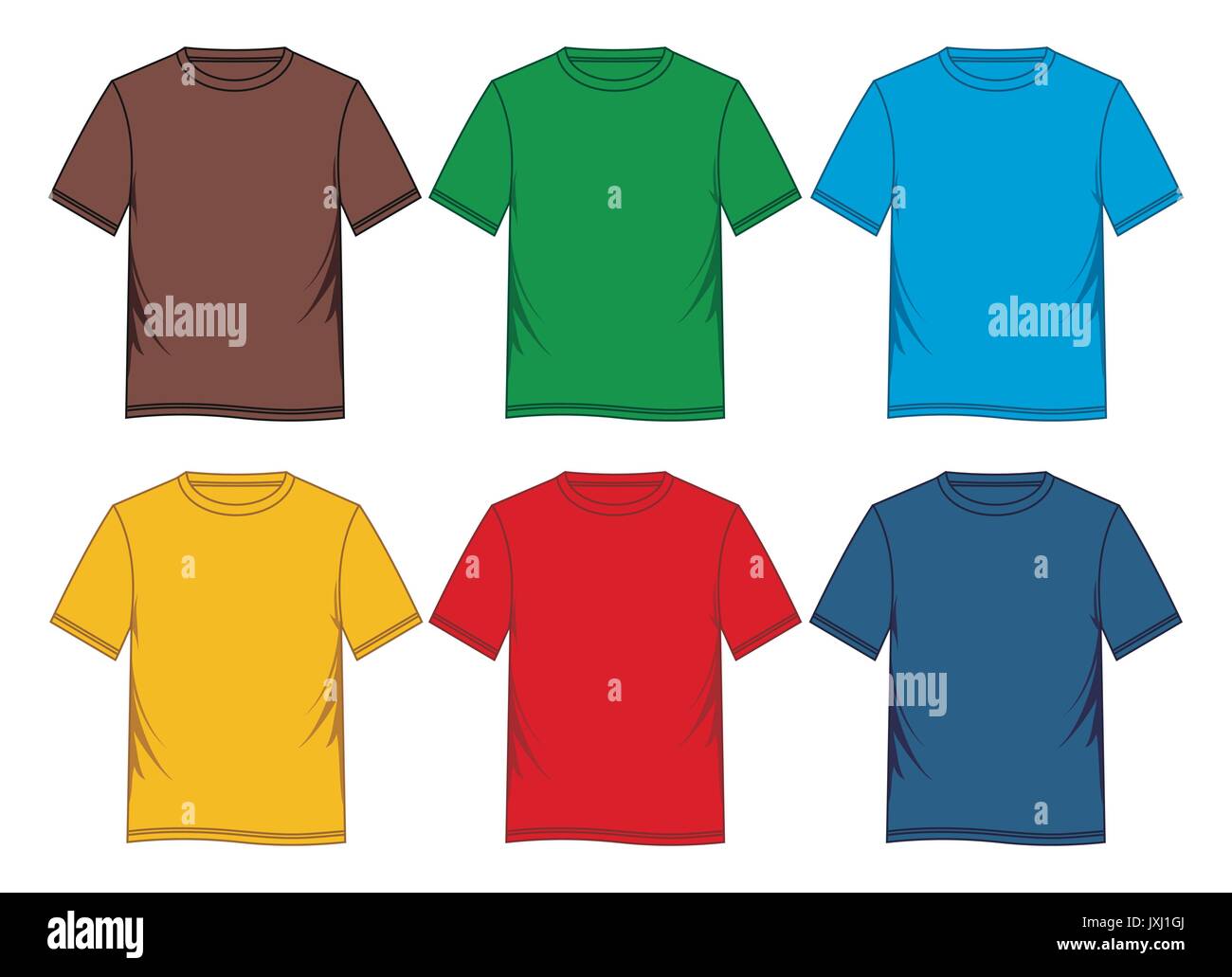 t-shirt template Stock Vector Image & Art - Alamy