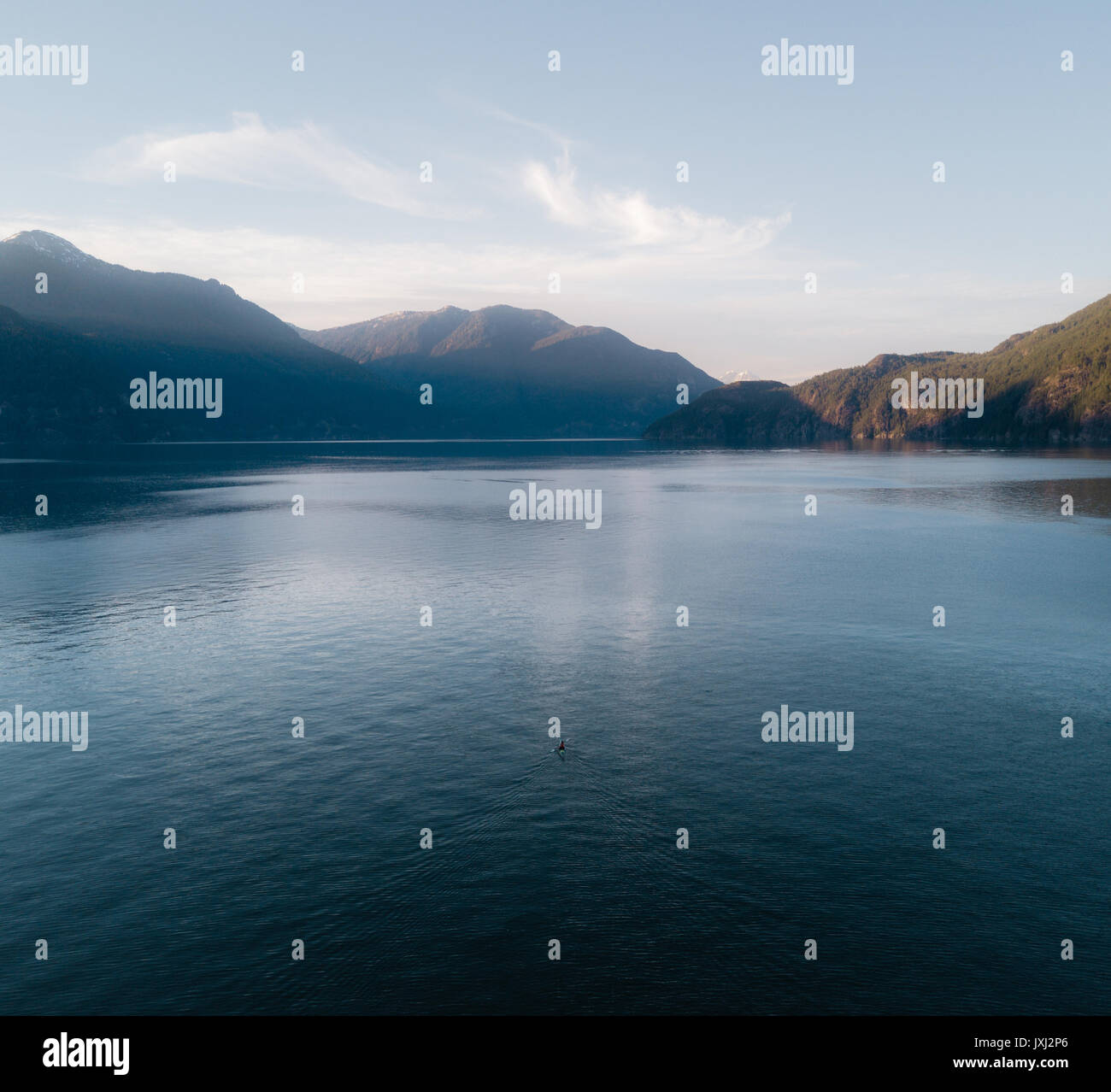 Colorful sunset in nature with reflection on water Stock Photo - Alamy