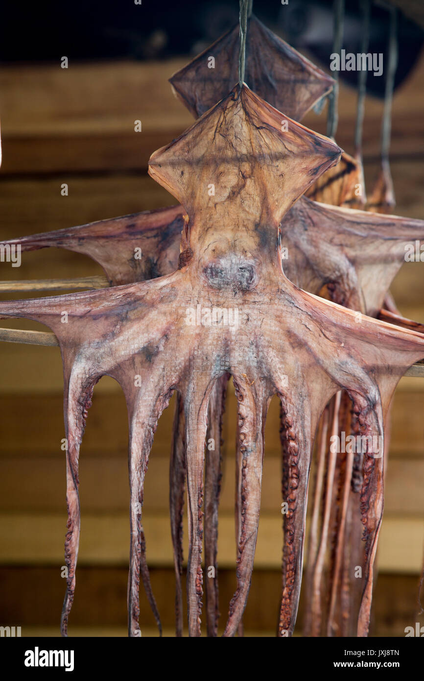 Dried Octopus Stock Photos & Dried Octopus Stock Images Alamy