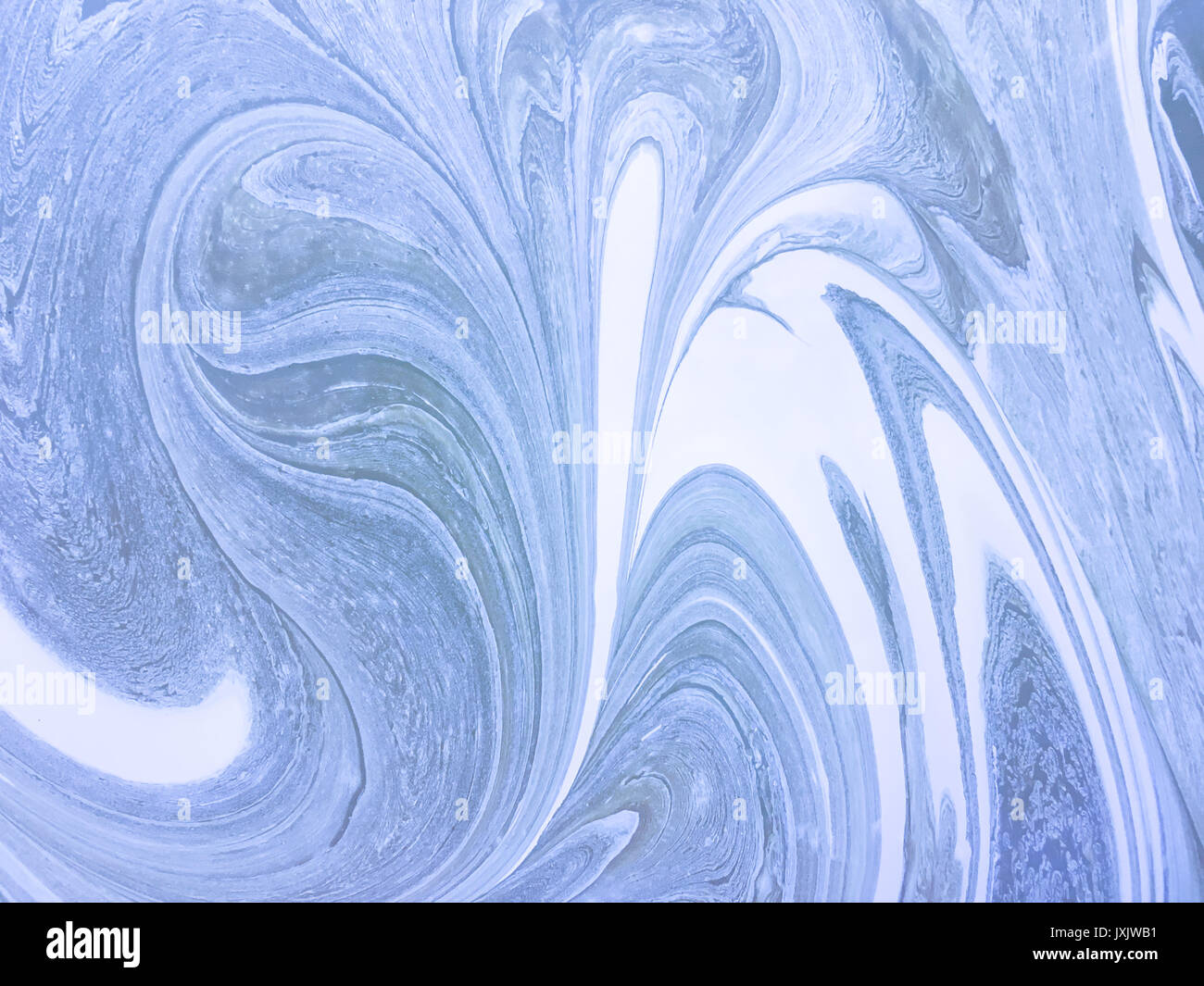 Mixed paint background with white and light blue color. Abstract sky  backdrop with curls Stock Photo - Alamy