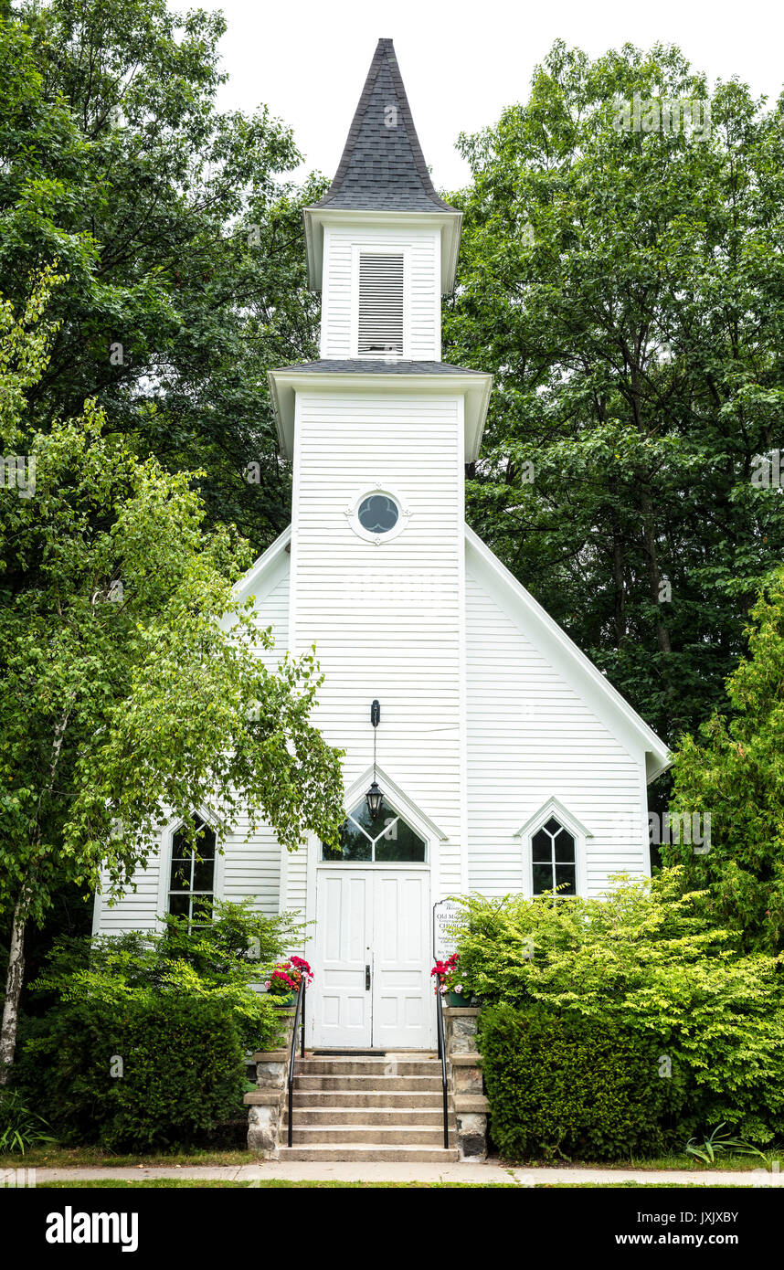 Old Mission Congregational Church on Old Mission Peninsula near