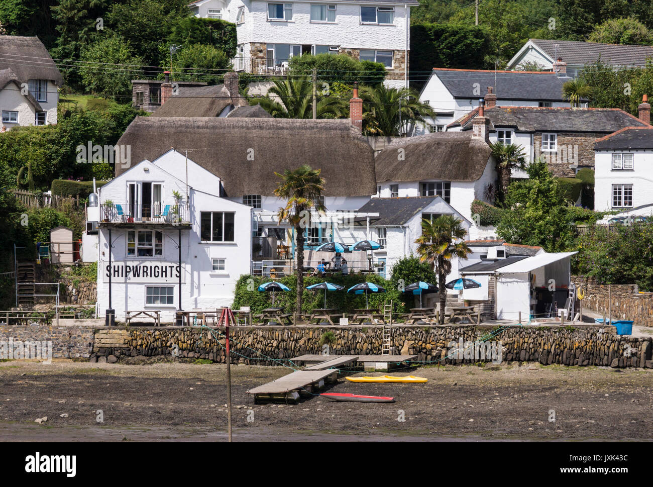 Around Helford Village on the Lizard Peninsula Cornwall England UK
