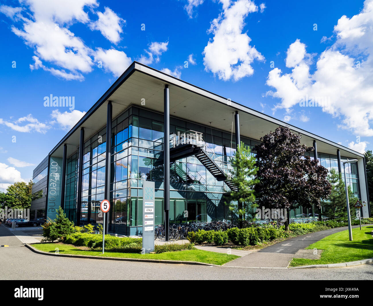 Cambridge Science Park One Zero One building housing Philips, Citrix