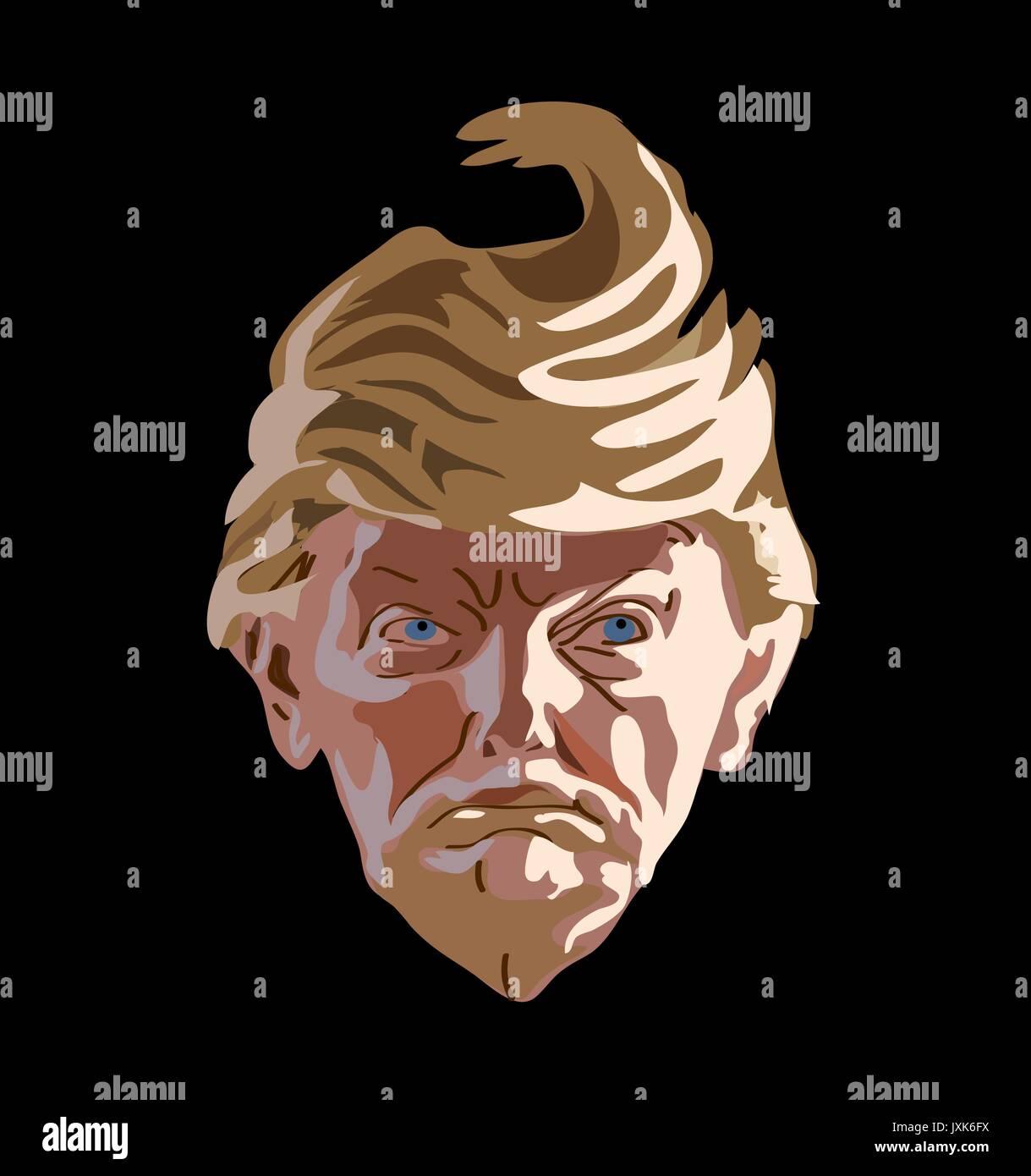 Trump Vector High Resolution Stock Photography and Images - Alamy