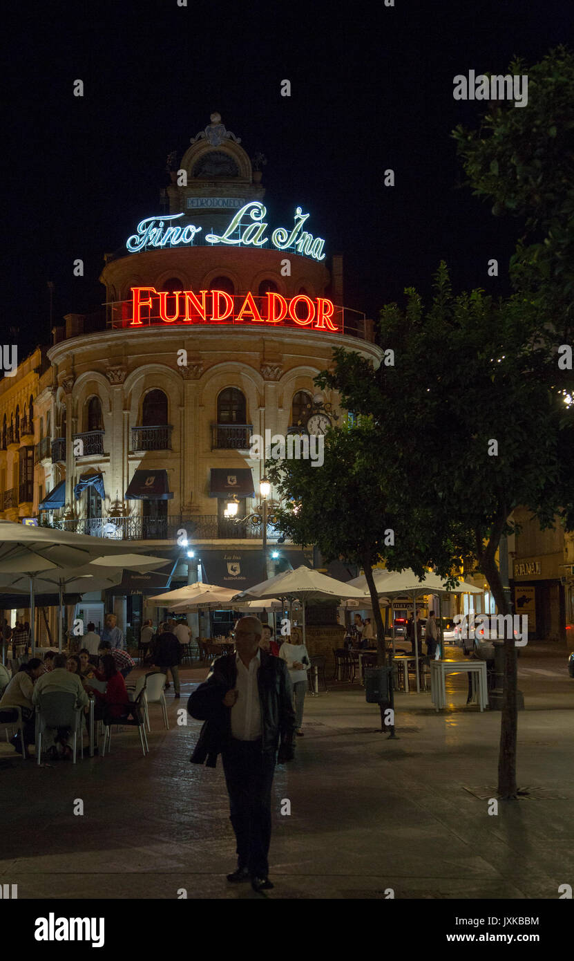El Gallo Azul rotunda building cafe built in 1929 advertising Fundador