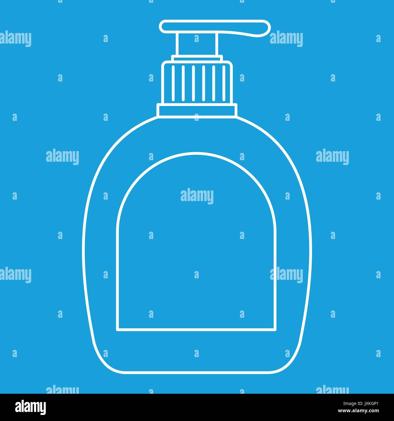 Soap bottle icon, outline style Stock Vector Image & Art - Alamy