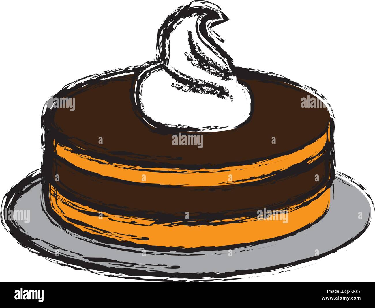 sweet cake icon Stock Vector Image & Art - Alamy