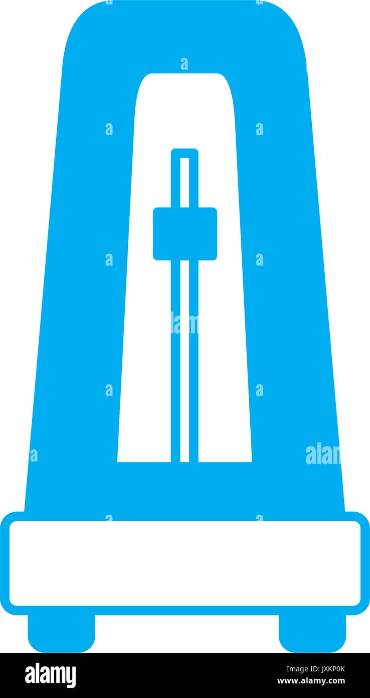 metronome icon image Stock Vector