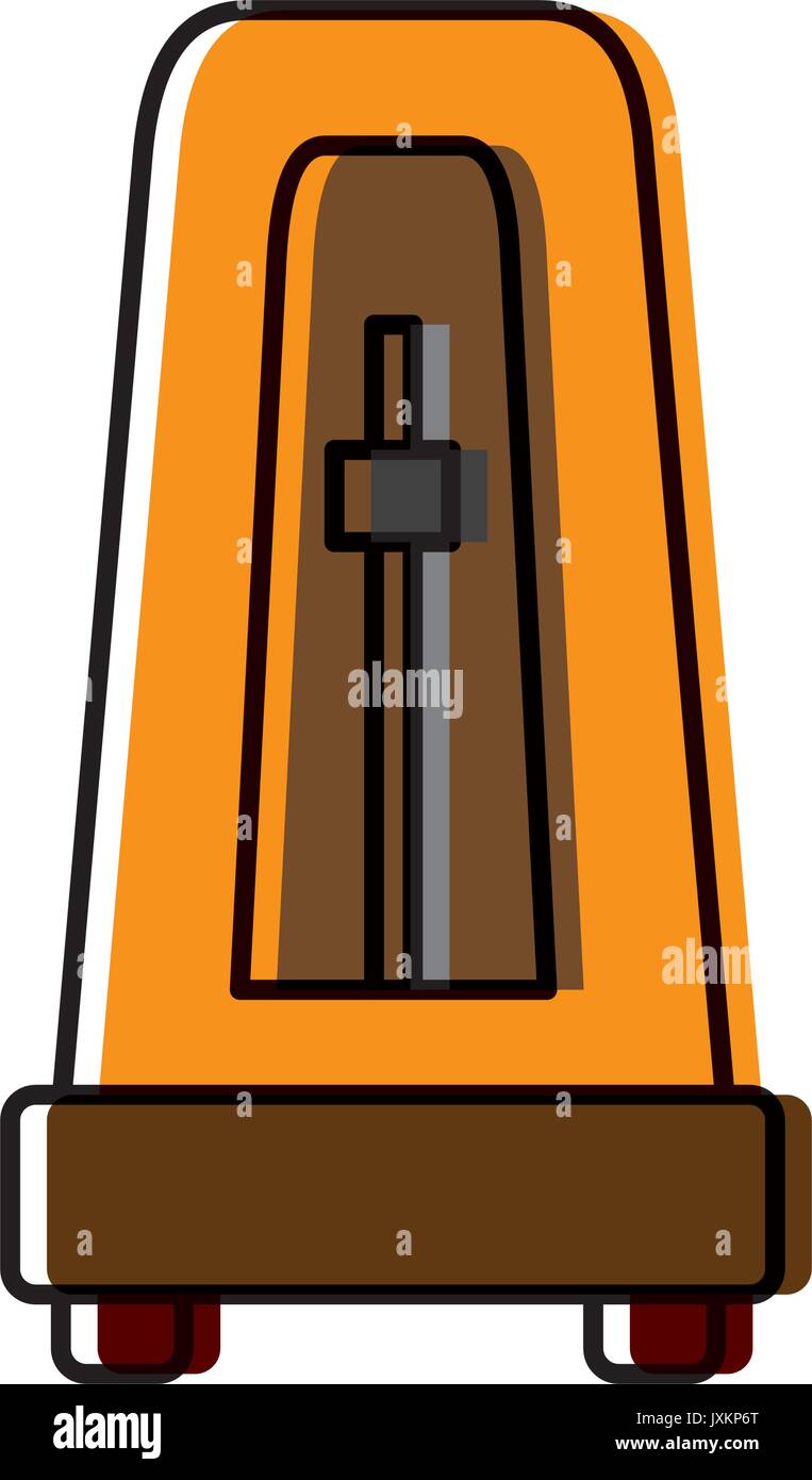 metronome icon image Stock Vector