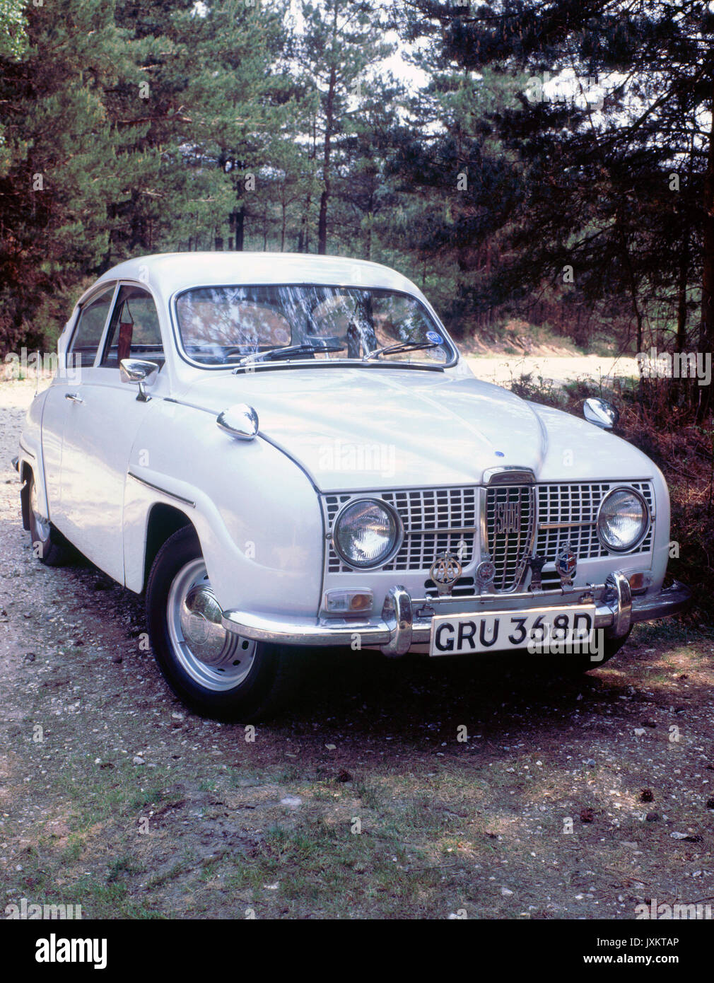 1966 Saab 96 Stock Photo