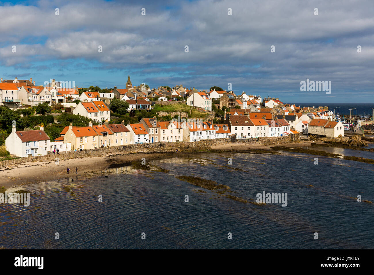 Pittenweem sea front. Fife Scotland UK Stock Photo Alamy