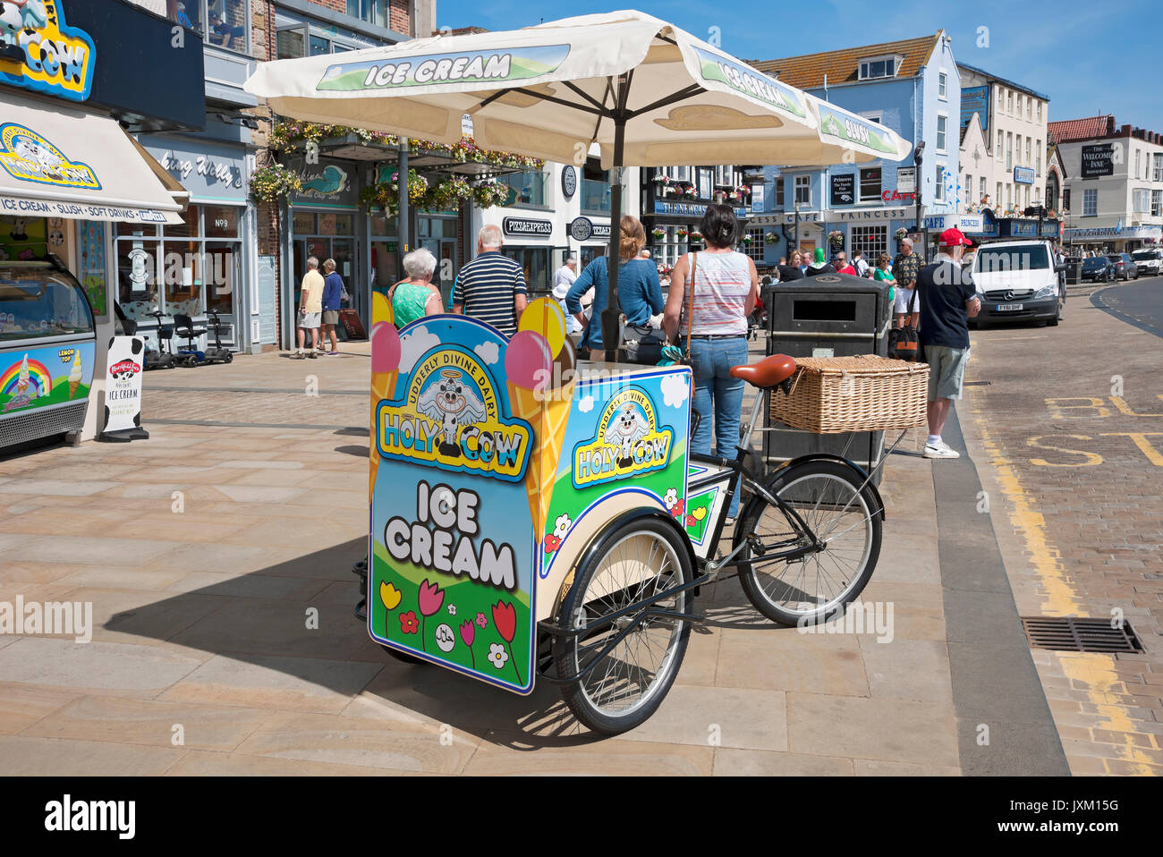 ice cream bicycle shop