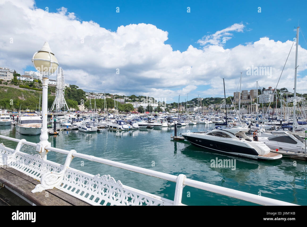 Torquay Harbour pictured from the Princess Pier, Torquay, Torbay, Devon
