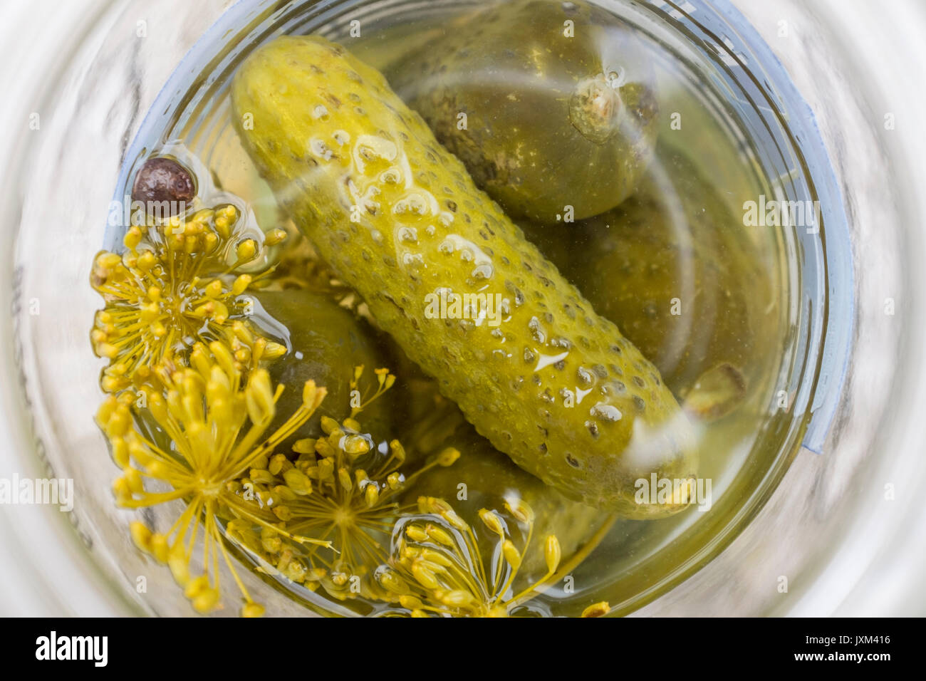 Jars of pickles, close up Stock Photo Alamy