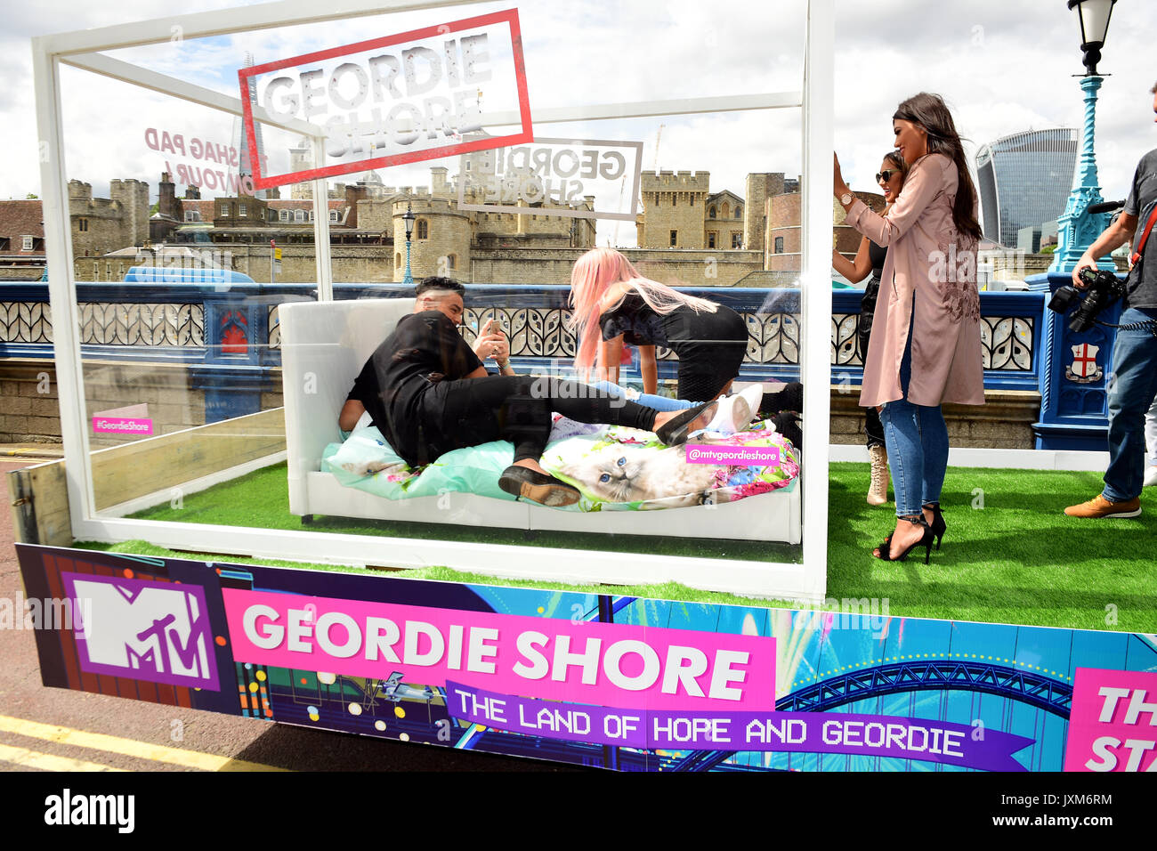 Sophie Kasaei, Abbie Holborn, Scott Timlin, Chloe Ferry and Nathan