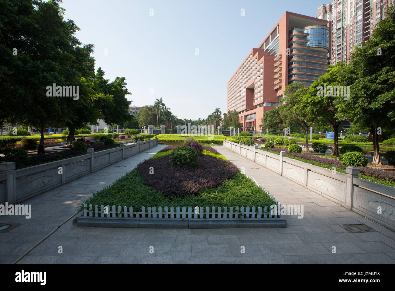 Zhongshan University of Guangzhou City,Guangdong Province,China Stock Photo