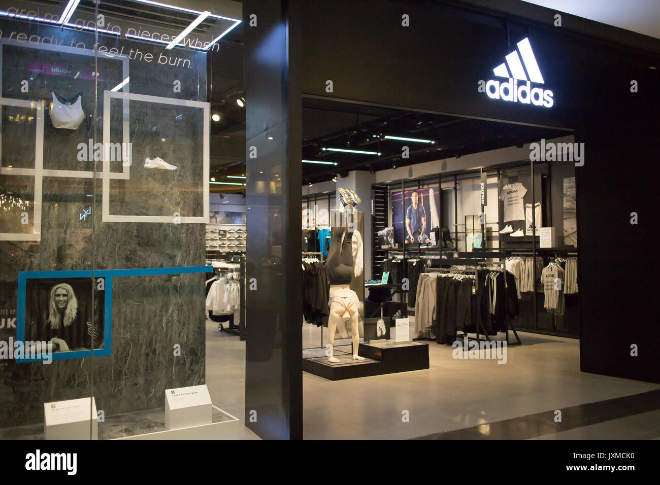 CHIANG MAI, THAILAND - AUGUST 16 2017: Adidas shop In Central Festival  Chiang mai. New Business Plaza of Chiangmai. About 3 Km. from Chiangmai  City Stock Photo - Alamy