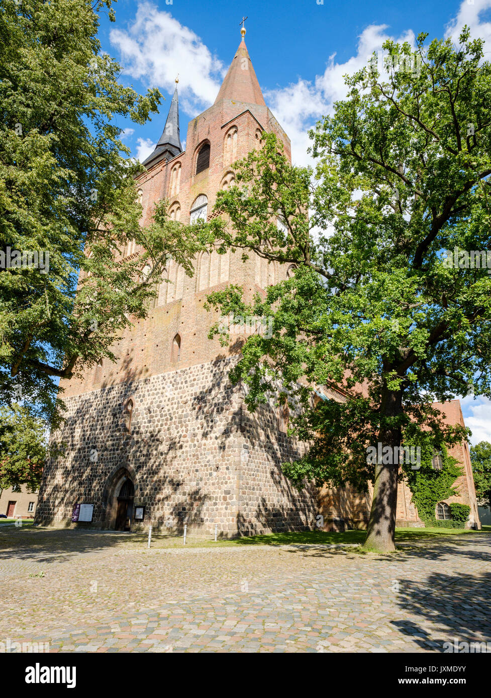 Stadtkirche St. Marien, Gransee, Brandenburg, Germany Stock Photo