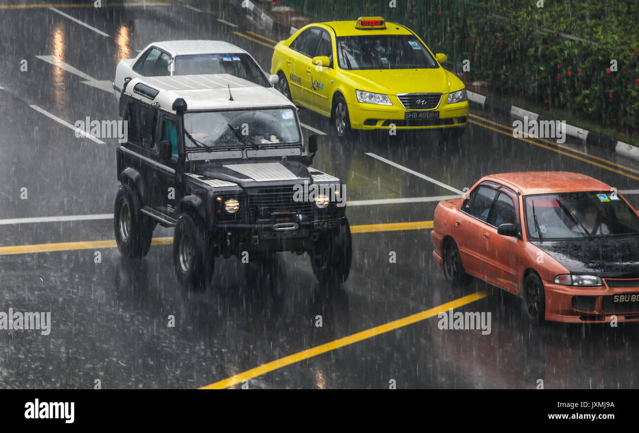 Cars driving in singapore hires stock photography and images Alamy