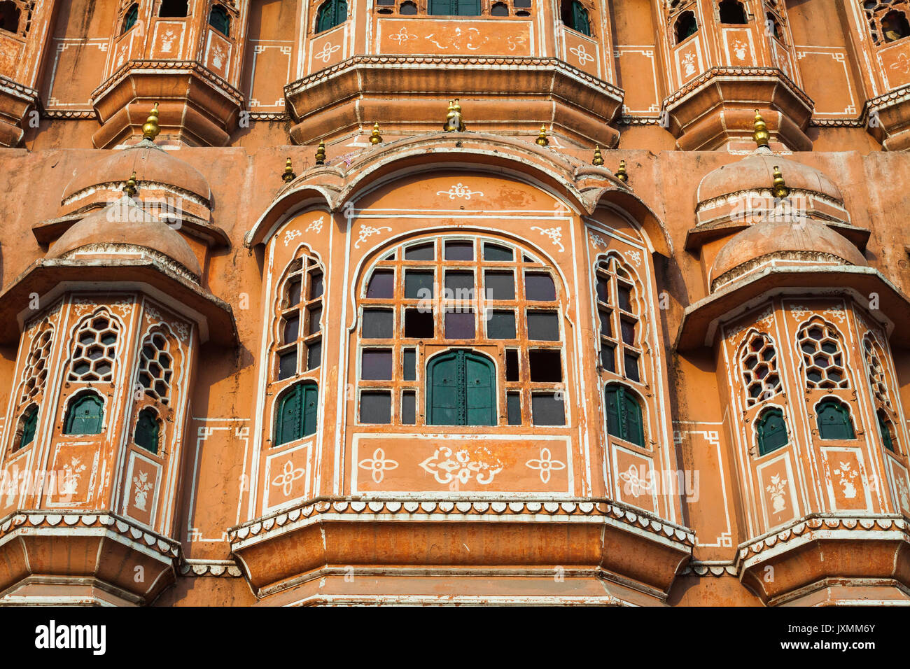 Hawa Mahal Palace (Palace Of The Winds) In Jaipur, Rajasthan Stock ...