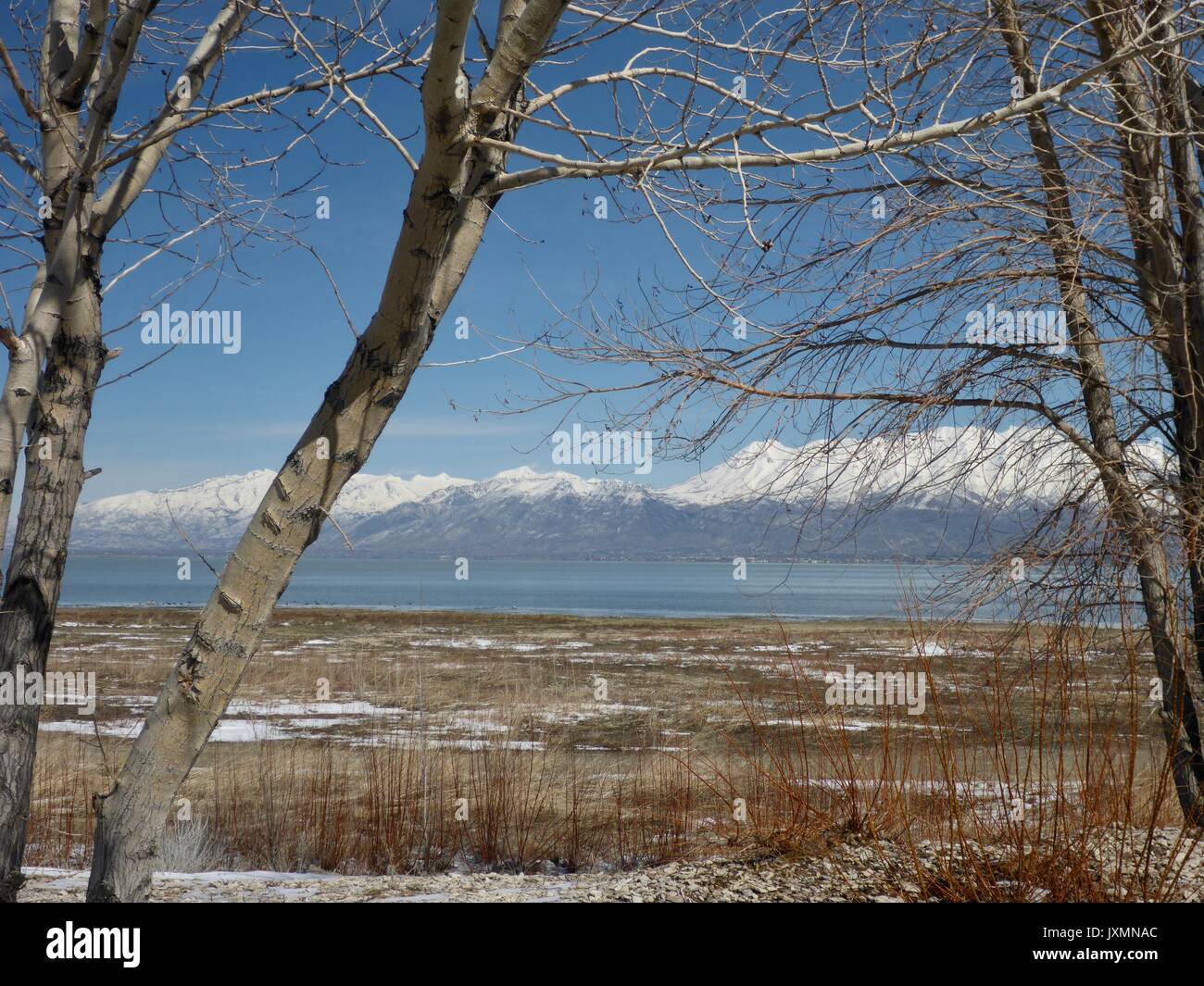 Lake Utah, Spanish Fork, Utah, USA Stock Photo Alamy