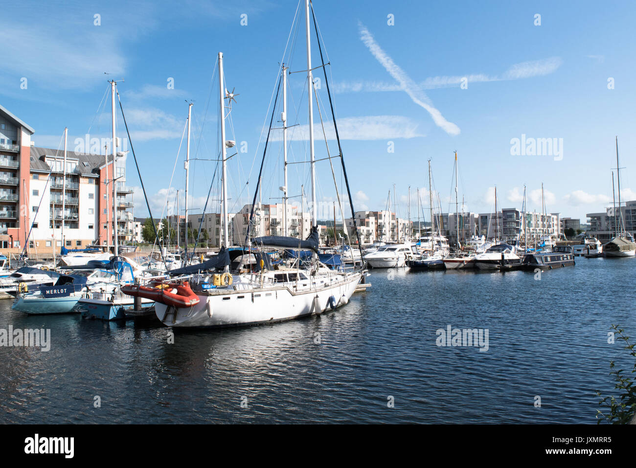 Portishead Marina Modern Waterfront Development near Bristol in