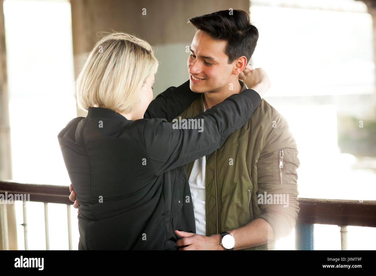 Couple bridge england hi-res stock photography and images - Alamy