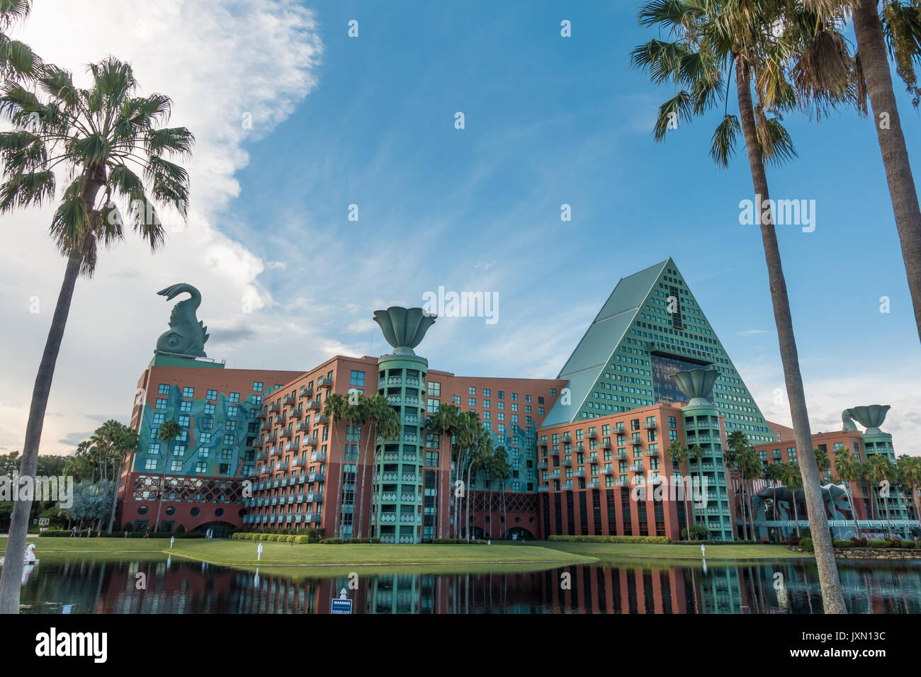 Disneys Dolphin Resort in Walt Disney World, Orlando, Florida. Stock Photo