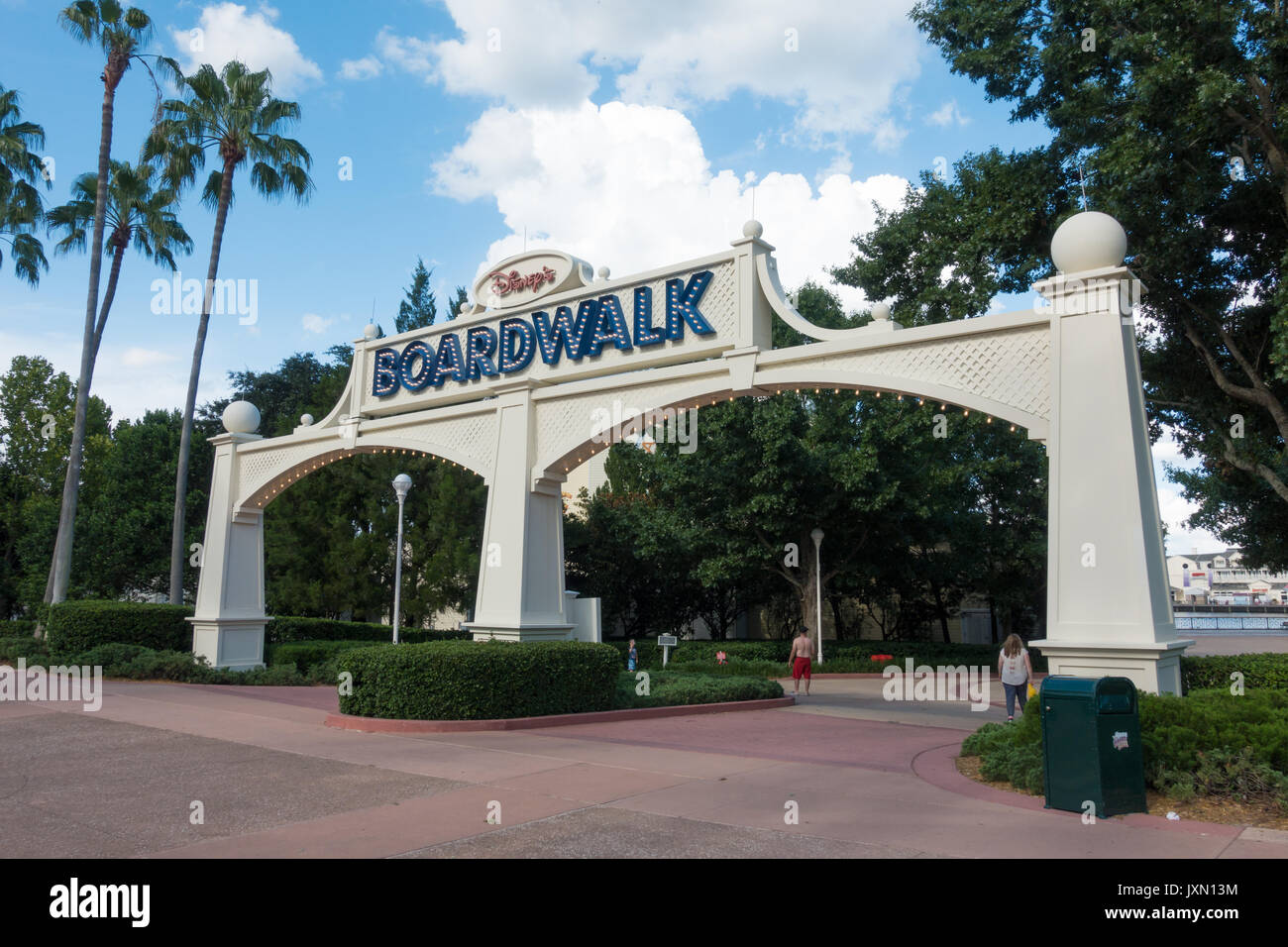 Disneys Boardwalk Resort in Walt Disney World, Orlando, Florida. Stock Photo