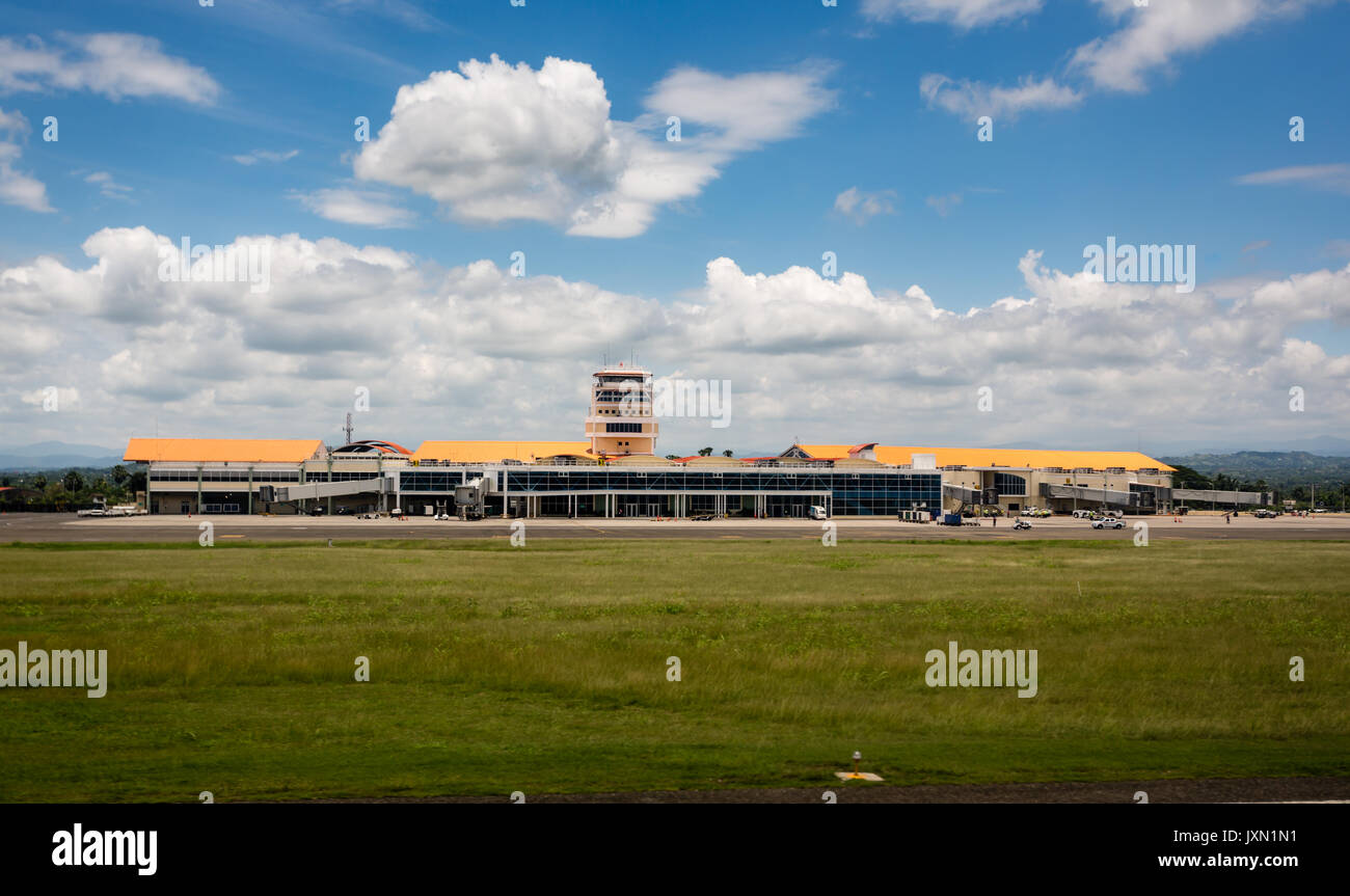 Airport terminal Santo Domingo, Dominican Republic Stock Photo
