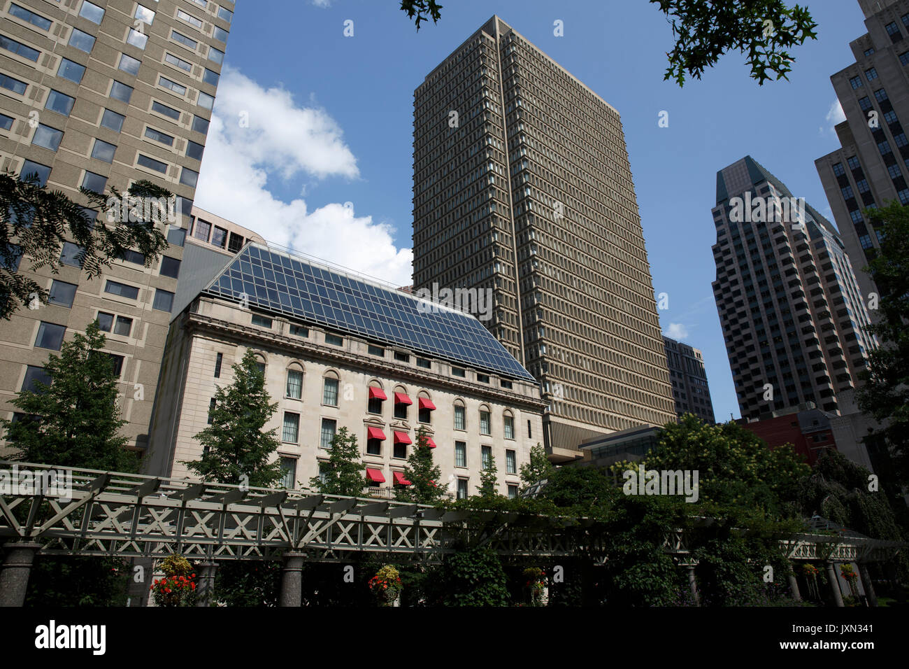 Post Office Square Park Boston Massachusetts Stock Photo Alamy