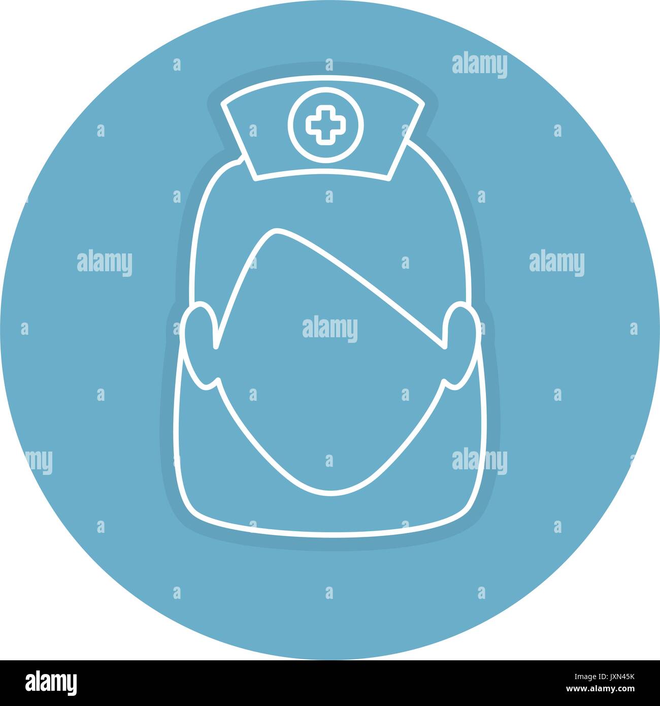 Nurse avatar profile hi-res stock photography and images - Alamy