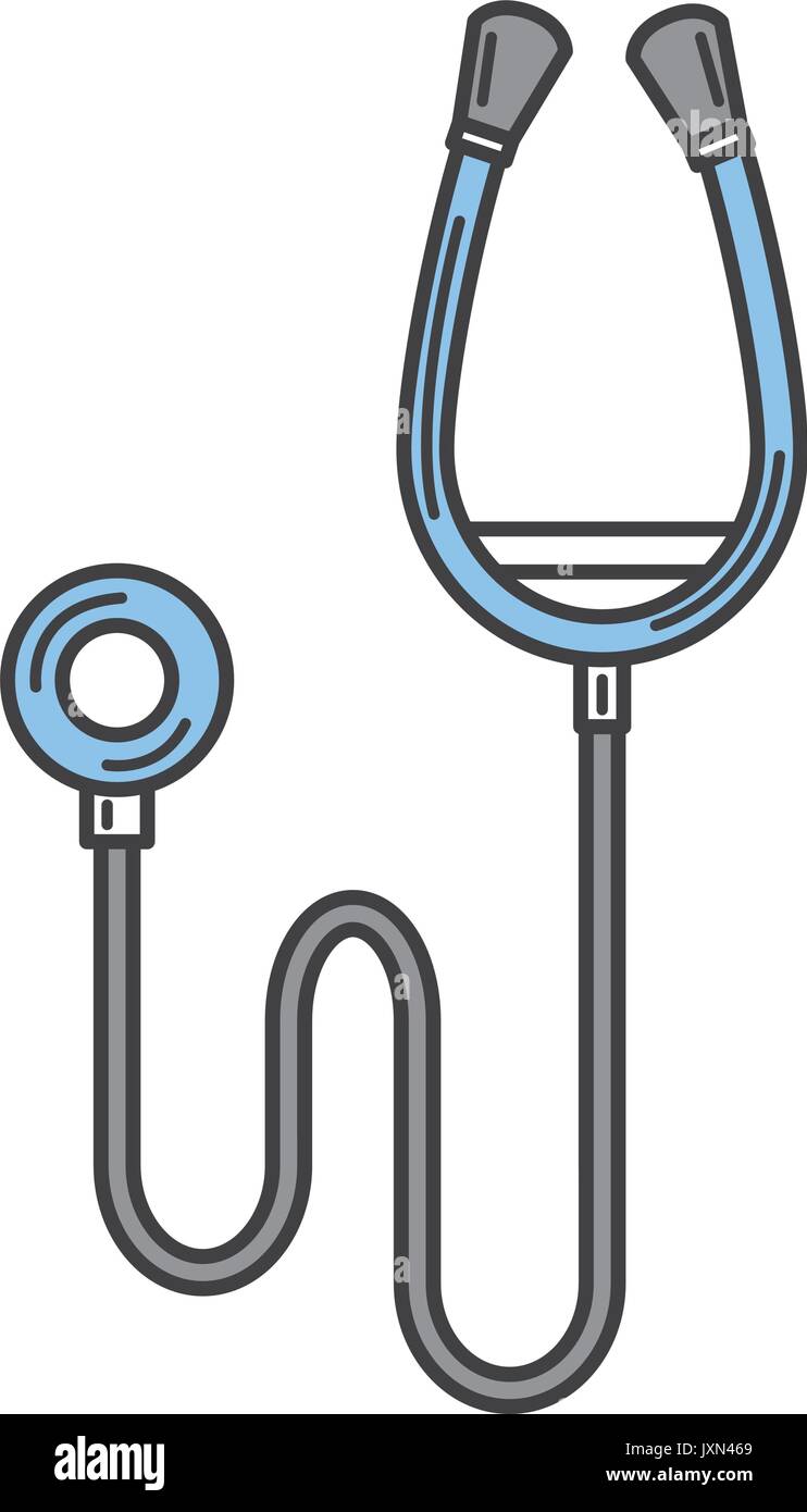 stethoscope medical isolated icon Stock Vector Image & Art - Alamy