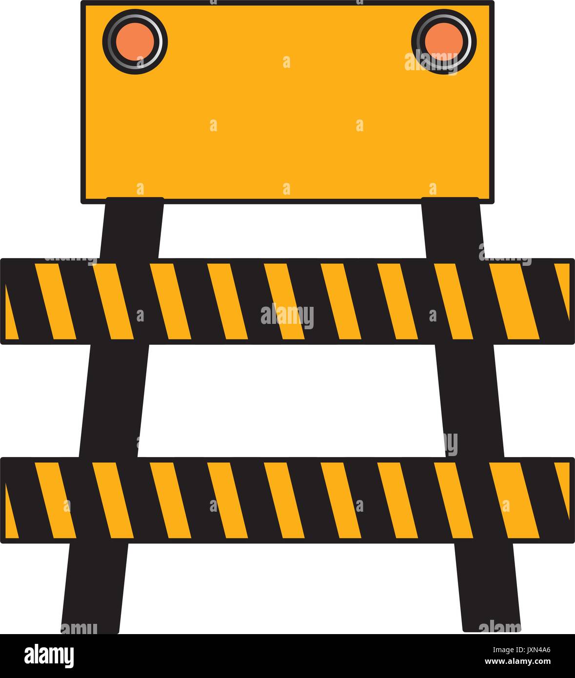 construction fence signal icon Stock Vector Image & Art - Alamy