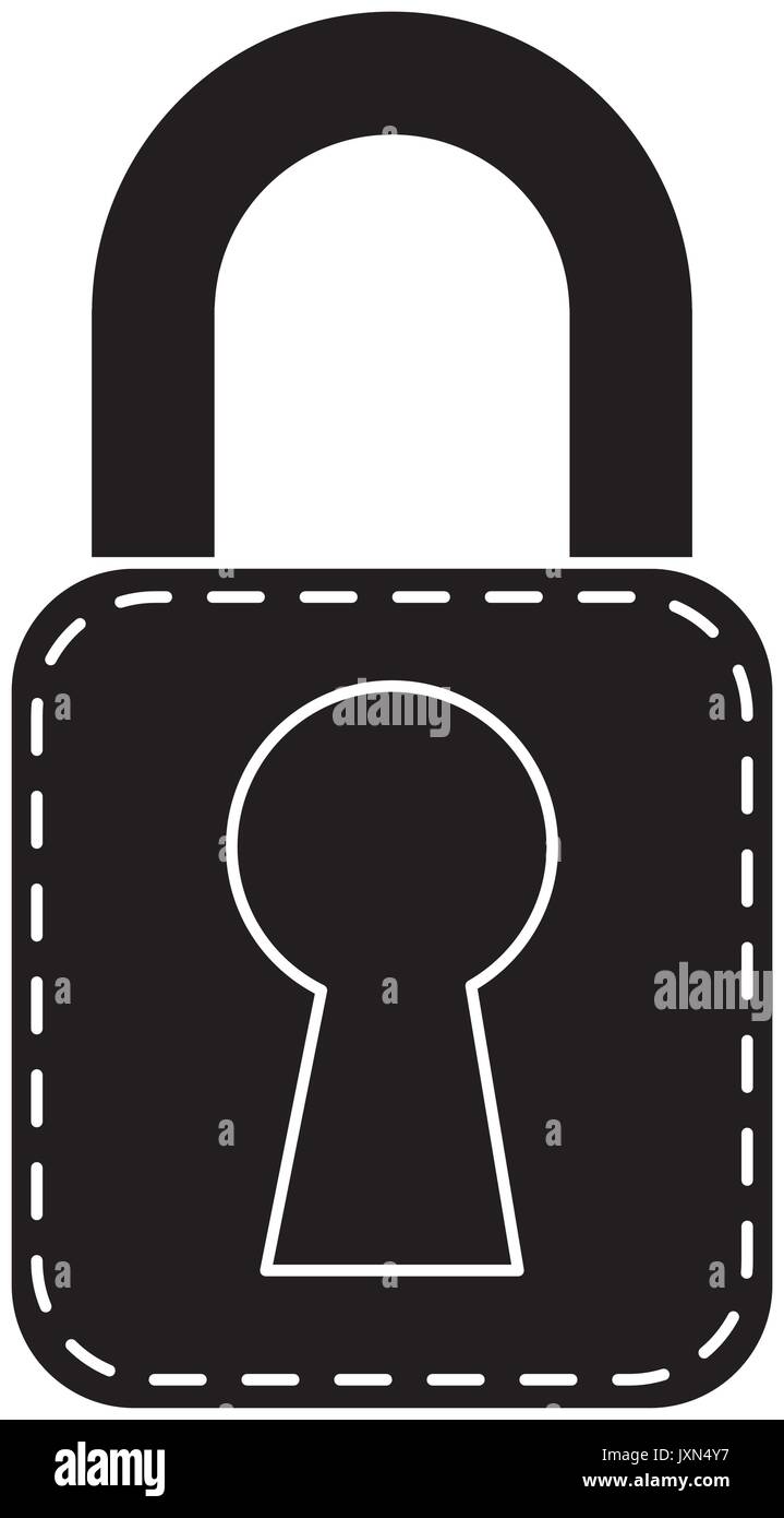 safe secure padlock icon Stock Vector Image & Art - Alamy