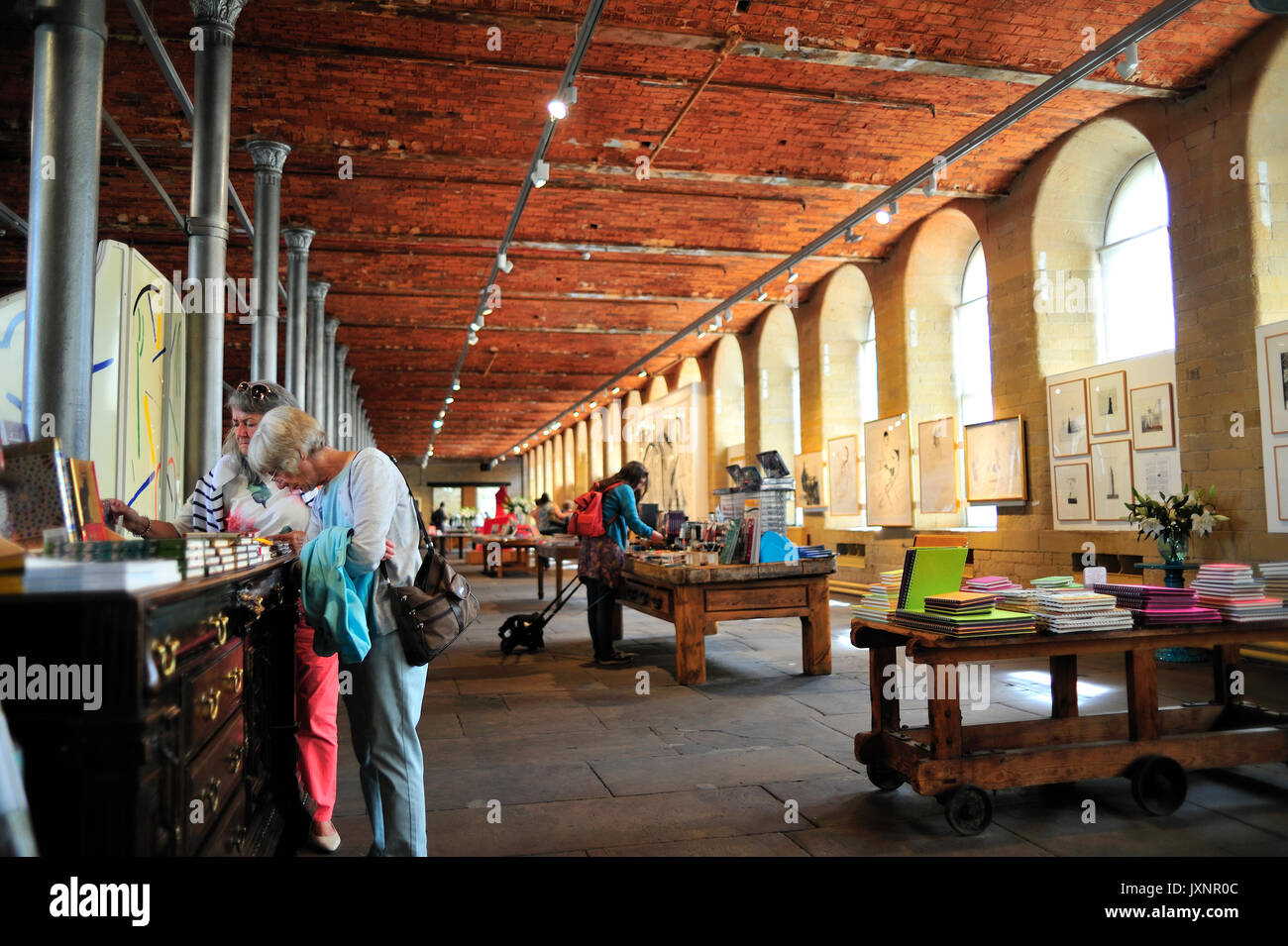 Hockney Gallery Salt's Mill Saltaire Bradford West Yorkshire England