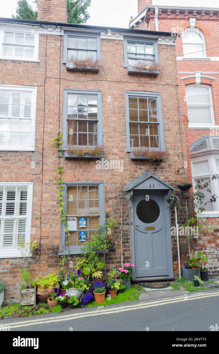 houses in Belmont, Shrewsbury, Shropshire Stock Photo Alamy