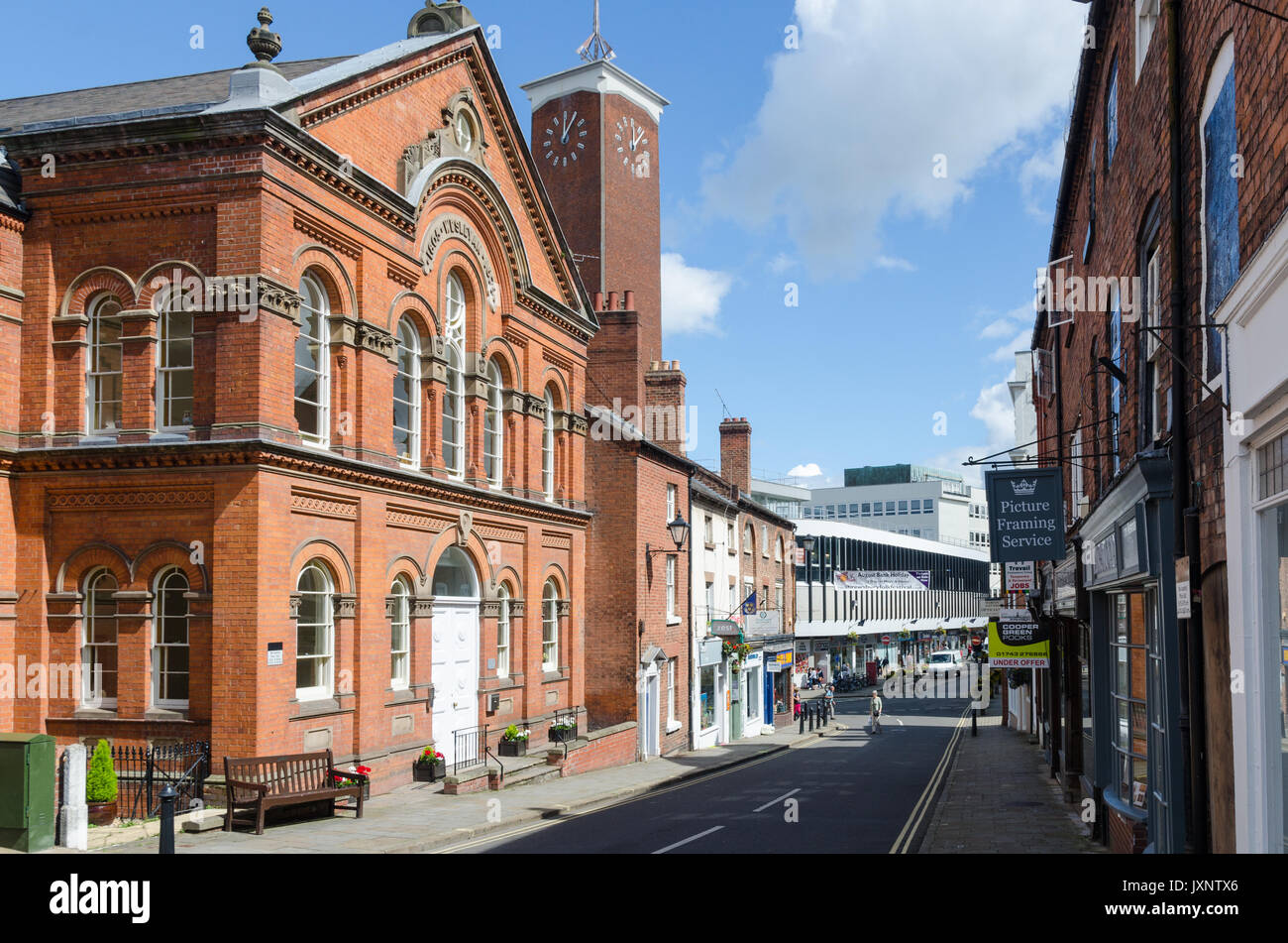Old Wesleyan chapel in St John's Hill, Shrewsbury, Shropshire Stock