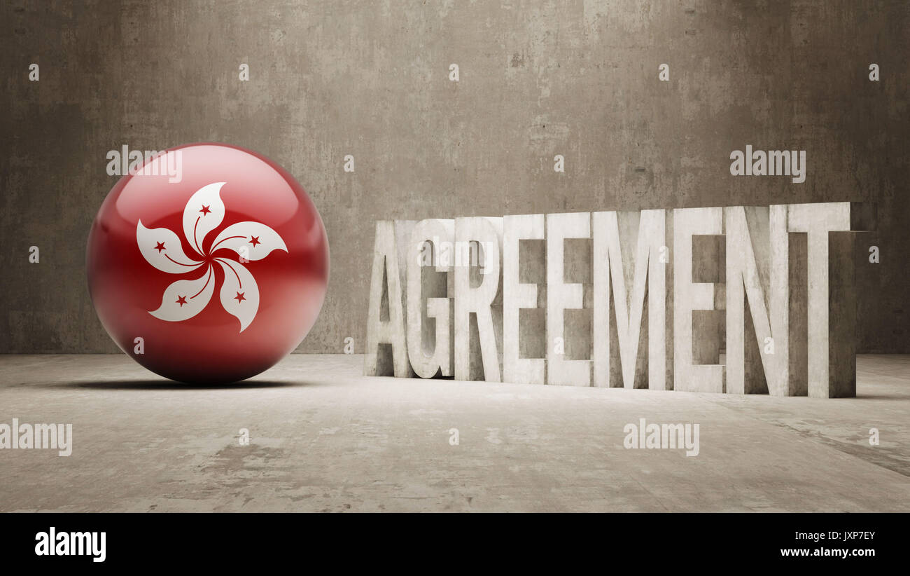 Hong Kong High Resolution Agreement Concept Stock Photo Alamy   Hong Kong High Resolution Agreement Concept JXP7EY 