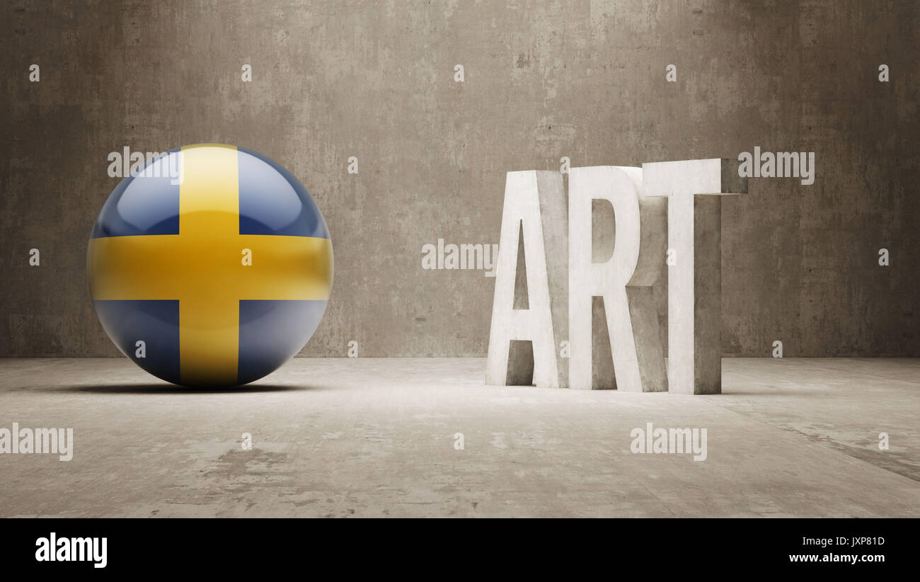 Sweden High Resolution Art Concept Stock Photo - Alamy