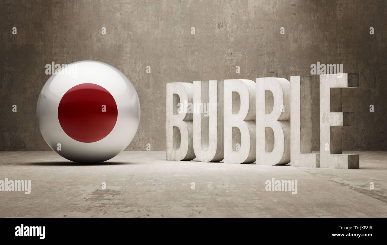 Japan High Resolution Bubble Concept Stock Photo Alamy