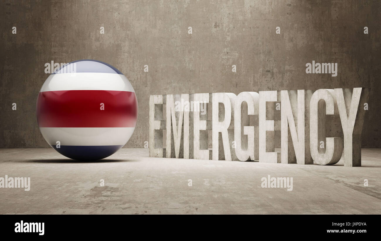 Costa Rica High Resolution Emergency Concept Stock Photo Alamy